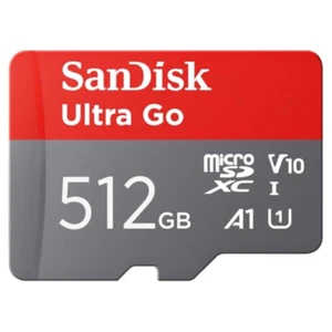 SanDisk 512GB Ultra Go scheda microSDXC + adattatore SD (per smartphones e Table - Foto 1 di 1