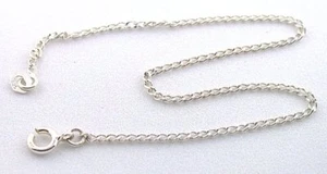 8 Inch 2mm Pure REAL 925 Sterling Silver Link Chain Bracelet EBS6973 - Picture 1 of 1