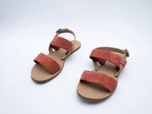 Timberland Mujer Sandalia de Cuña Zapatos Verano Rojo Talla 39 Eu Tipo 26433-40 - Imagen 1 de 3