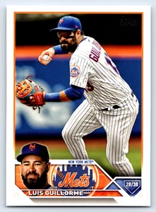 2023 Topps Update #US121 Luis Guillorme New York Mets Baseball Card - Picture 1 of 2