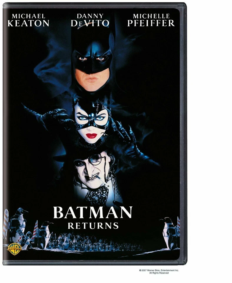 Brand New WS DVD Batman Returns Michael Keaton Danny Devito Michelle Pfeiffer - Image 1 of 1