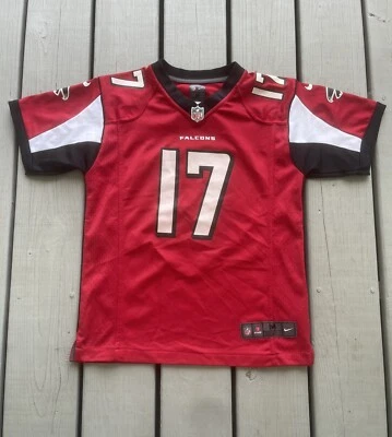 Nike On Field Atlanta Falcons Devin Hester #17 NFL Jersey Youth Size Med (10/12) - Image 1 of 4