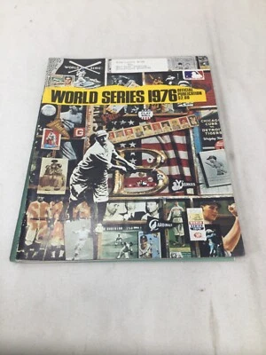 1976 World Series Program Magazine Display Cincinnati Reds vs New York Yankees - Image 1 of 3