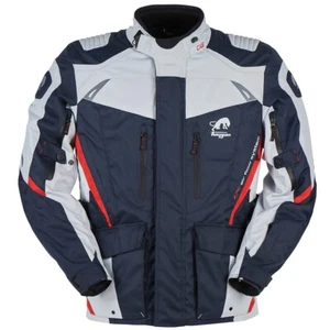 Furygan Men's Apalaches Jacket Blue/Pearl/Red (Size: Medium) - Picture 1 of 4