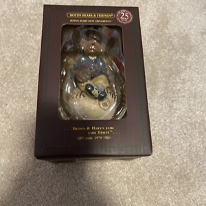 2004 Boyds Bear #257060 Slugger Baseball Player Ornament Original BOX - Picture 1 of 6