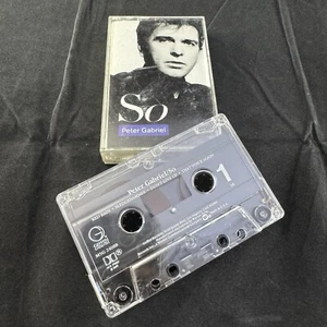 Peter Gabriel SO Cassette Tape 1984 Warner Bros - Picture 1 of 7
