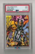 1992 UPPER DECK #507 LARRY BIRD FANIMATION HOF LEGEND PSA 9 MINT