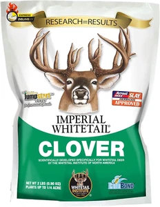 Imperial Clover Deer Food Plot Seed for Spring or Fall Planting, Promotes Antler - Picture 1 of 12