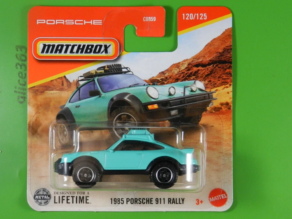 MATCHBOX 2025 - PORSCHE 911 RALLY 1985 - 120 - Nuovo In OVP - Immagine 1 di 1