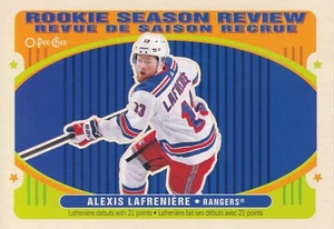 2021-22 OPC O-Pee-Chee Retro Rookie Season Review #548 Alexis Lafreniere RC - Picture 1 of 2
