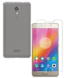 For LENOVO P2 CLEAR CASE + TEMPERED GLASS SCREEN PROTECTOR SHOCKPROOF COVER P 2 - Picture 1 of 12