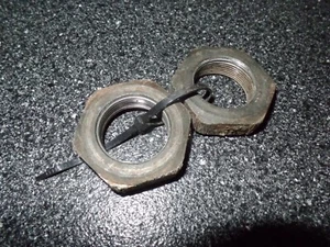 YAMAHA YFS200 YFS 200 BLASTER STOCK OEM REAR AXLE LOCKNUT LOCK NUT 2  1988 2006 - Picture 1 of 2