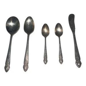 Oneida Distinction Prestige Teller - ovaler runder Suppenlöffel Teelöffel Buttermesser - Bild 1 von 11