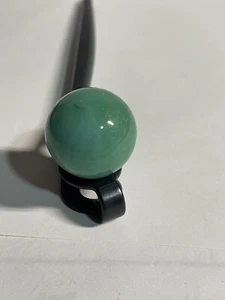 1930s Teal Green Master Marble Co. Shooter Game Marble - Glass Jadeite Jade - Picture 1 of 9