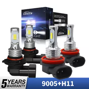 Kit de bombillas de faros LED 4x 6000 k para Chevrolet Traverse 2009-2012 blanco - Imagen 1 de 12