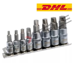 Estrattore viti esagonale set 8 pezzi Estrattore sinistro H3-H10 - Foto 1 di 6