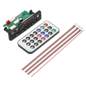 40W Car Amplifier MP3 Decoder Board 12V Bluetooth 5.0 TF USB FM Radio Module Kit - Picture 1 of 13