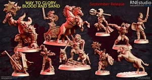 Impression 3D Figurines RN Studio Way to glory blood and sand - Imagen 1 de 11