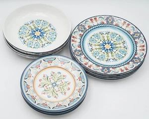 222 Fifth Tunisia Porcelain Dinner Plate, Salad Plate, Dinner Bowl *SELECT* - Picture 1 of 15