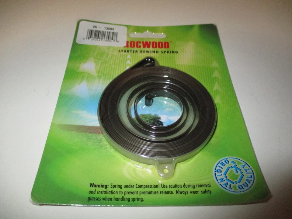 Rotary starter recoil spring 26-13584 Husqvarna chainsaw 537093101 - Image 1 of 4