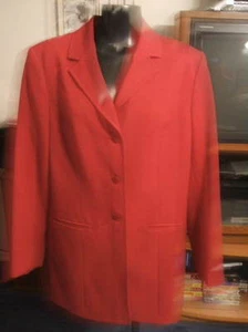 NORDSTROM Blazer JACKET Maroon NWOT NEW Lined Sz 10 SALE $7 TODAY - Picture 1 of 1