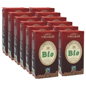 Tempelmann`s BIO Spitzenkaffee, 500g gemahlen 12er Pack - Bild 1 von 1