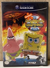SpongeBob SquarePants Movie Nintendo GameCube 2004 Authentic Complete! NICE!!