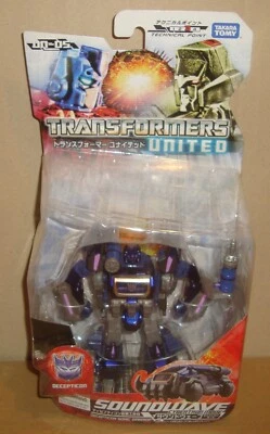 TRANSFORMERS UNITED UN-05 DECEPTICON SONIC WARRIOR SOUNDWAVE TAKARA TOMY 2010 - Immagine 1 di 4