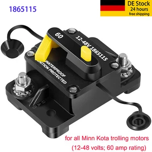 MKR-27 1865115 Circuit Breaker Waterproof 60AMP For Minn Kota Trolling Motor - Bild 1 von 14