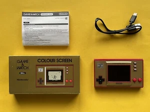 GAME and WATCH New Super MARIO Ball SPIEL Nintendo GAMEBOY GBA CIB Box OVP 3 2 1 - Bild 1 von 12