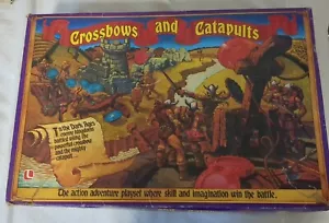 Vintage 1983 Lakeside Crossbows and Catapults Battle Set Game With Original Box - Picture 1 of 12
