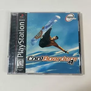 Cool Boarders 4 Sony Playstation 1 PS1 Video Game Complete CIB Tested - Picture 1 of 5