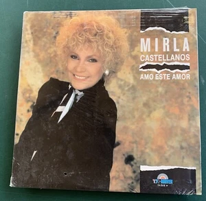 MIRLA CASTELLANOS Amo este Amor 1988 TH USA LP Latin pop - New Sealed - Imagen 1 de 4