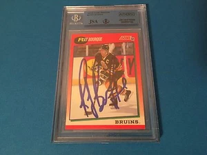 Ray Bourque Bruins 1991-92 Score American Card Signed Auto JSA Certified  - Picture 1 of 1