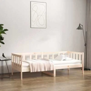Daybed Sofa Frame for Single Mattress Lounge Day Bed Couch Futon Solid Pine Wood - Picture 1 of 11