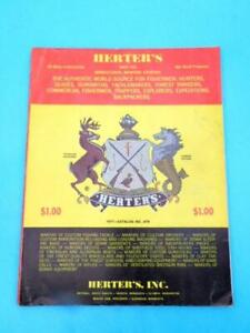1977 Herter's Catalog Guns Fishing Lures Camping Gear Traps Reloading Hunting