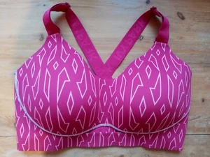 Ivy Park x Adidas Gr 1X Sport BH hot pink IVP Monogramm Bra Icy Park XXL 46 48 - Bild 1 von 6