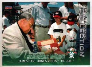 James Earl Jones 2016 Choice Tri-City Valleycats 15th Anniversary