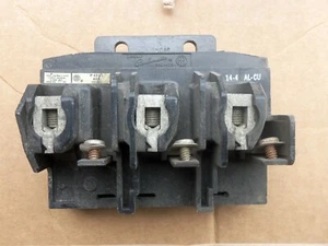 PUSHMATIC ITE Bulldog 3 Pole BREAKER 15 Amp P4315 FLAWED - Picture 1 of 2