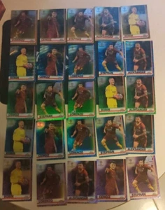 2018-19 Topps Chrome roma GOLD GREEN BLU PURPLE completo ( 50-75-99-150-250) - Foto 1 di 2