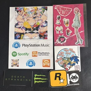6 Game Sticker Set / Death Stranding Rockstar - Picture 1 of 7