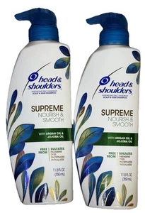 2 X Champú Head & Shoulders Supreme Nutritivo y Suave con Aceite de Argán y Jojoba - Imagen 1 de 3