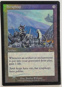 FOIL Scrapheap / Schrotthalde - URZA's LEGACY - englisch (exc -) Rare 1999 - Picture 1 of 1