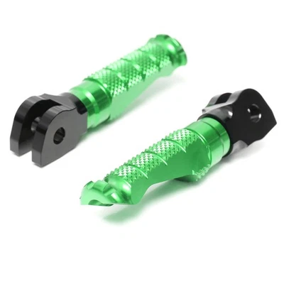 Pedal de estriberas delanteras R-Fight verde para Kawasaki ZX-10R ZX-10RR Ninja Foto 1 de 4
