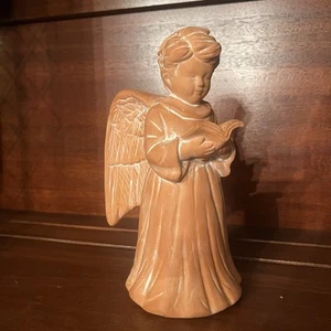 Kleiner Terrakotta stehender Engel Kerzenhalter "The Import Collection" Taiwan - Bild 1 von 9