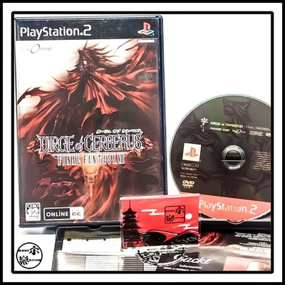 PS2 PlayStation 2 Dirge of Cerberus Final Fantasy VII Japanese - Image 1 of 4