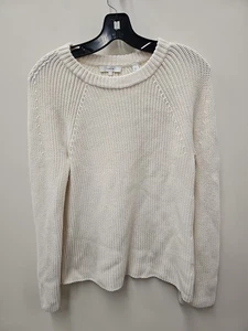 Maglione donna Vince maniche lunghe pullover girocollo avorio taglia small - Foto 1 di 6