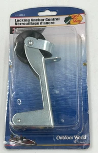 Bass Pro Boat Locking Anchor Control wheel - zinc plated - Fits 1/4 to 7/16 Inch - Foto 1 di 2