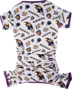 Pijama BALTIMORE RAVENS PERRO GATO CÓMODO PIJAMA MASCOTA ELIGE TALLA - Imagen 1 de 2