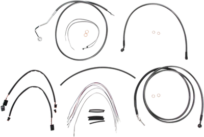 Kits de instalación de manillar de diseño Magnum 487352 14-15 Street Glide EFI FLHX Foto 1 de 2